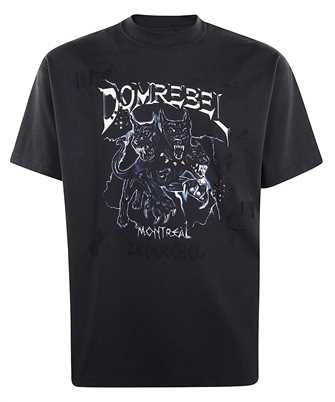 Domrebel ATTACK T-SHIRT WITH  CRYSTALS Tričko