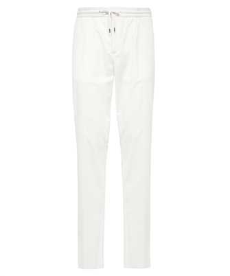 Brett Johnson FW23P51P294WHI COTTON AND CASHMERE CURDUROY Trousers