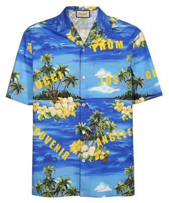 Gucci 694124 ZAJSR BOWLING HAWAII Shirt