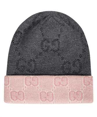 Gucci 732261 3GAKE REVERSIBLE GG WOOL Beanie