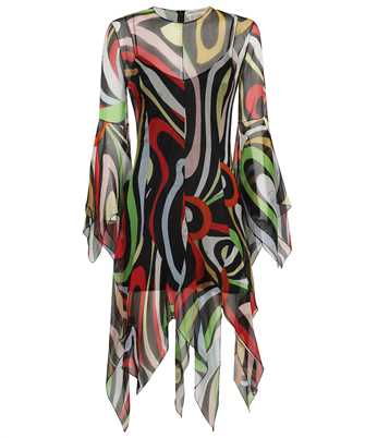 Emilio Pucci 3ERG60 3E722 SILK CREPONNE Kleid