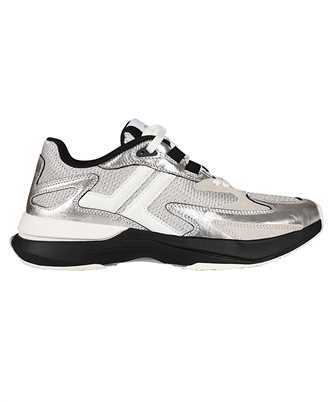 Lanvin FU SKAK02 CRMT E26 CRINKLED METALLIC LEATHER Sneakers