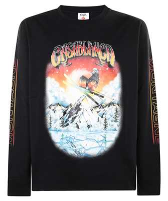 Casablanca M AW25 JTP 151 SKI PRINTED  T-shirt