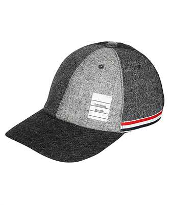 Thom Browne MHC328F 03793 SIX-PANELS WOOL BASEBALL Cappello