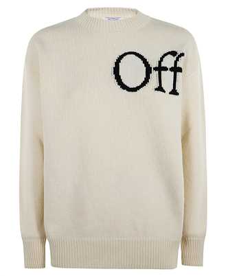 Off-White OWHE10OF25KNI002 BOOKISH SHARED Strick