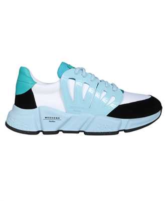 MAX MARA WEEKEND 2357660732600 FABRIC AND CRUST LEATHER RUNNING Sneakers