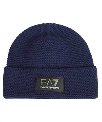 EA7 270237 3F108 LOGO-PATCH WOOL-BLEND Čiapka