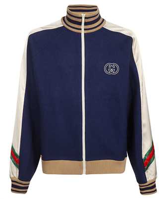 Gucci 706418 XJET0 WOOL JERSEY ZIP Jacket