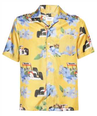 Rhude RHPS23SR08092196 YELLOW LOIX SILK Shirt