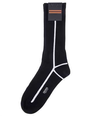 Zegna N5V405390 MID CALF Socken