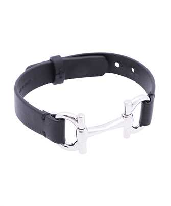 Salvatore Ferragamo 770258 LEATHER HORSE BIT Bracelet