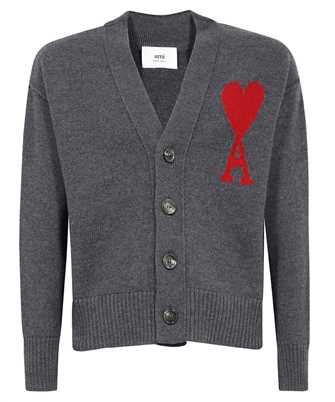 AMI BFUKC006 018 VIRGIN-WOOL Cardigan