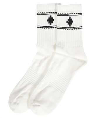 Marcelo Burlon CMRA015F22KNI002 SPORT CROSS SHORT Socken
