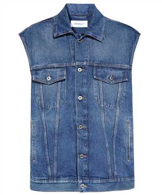 Off-White OMYR001F23DEN001 ARR TAB OVER DENIM VEST Vesta