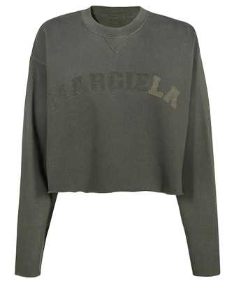 Maison Margiela S51GU0123 S25580 LOGO VINTAGE COTTON CROPPED Sweatshirt