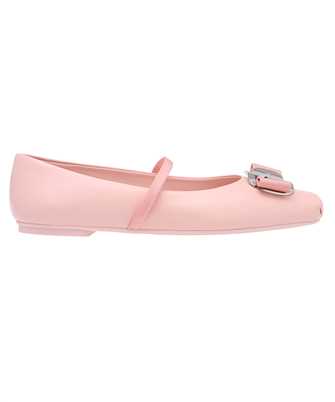 Salvatore Ferragamo 01H345 NEW VARA PLATE BALLET Shoes