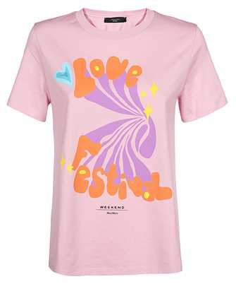 MAX MARA WEEKEND 2359760439600 PRINTED JERSEY T-shirt
