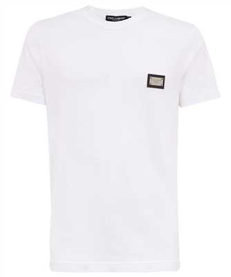Dolce & Gabbana G8PT1T G7F2I COTTON BRANDED TAG T-shirt