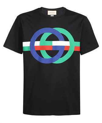 Gucci 548334 XJE7S ROUND GG T-shirt