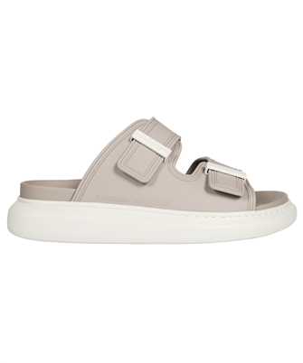 Alexander McQueen 663563 W4Q55 DOUBLE-STRAP MOULDED-FOOTBED Sandalen