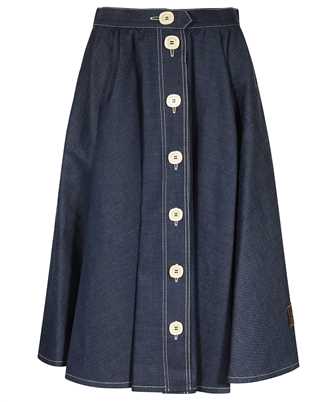 Gucci 723658 XDB93 ORGANIC DENIM Skirt