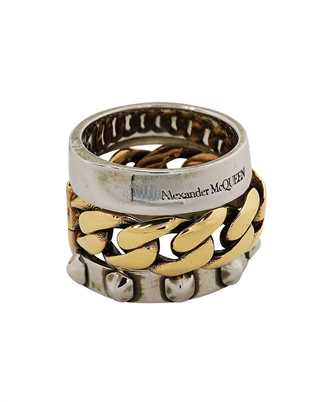 Alexander McQueen 677689 J160Z PUNK Ring
