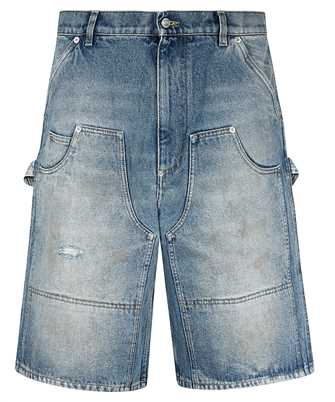 Moschino A0329 0223 DENIM LAUREL CROWN Bermuda