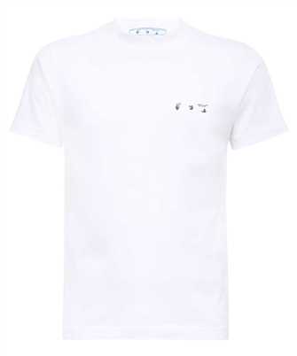 Off-White OMAA027C99JER005 CARAVAG PAINT SLIM T-shirt