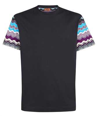 MISSONI US23SL19 CREW-NECK COTTON WITH ZIGZAG PRINT T-shirt