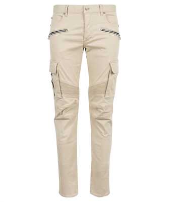 Balmain WH1MH015150D B EMBOSSED CARGO TAPERED Jeans