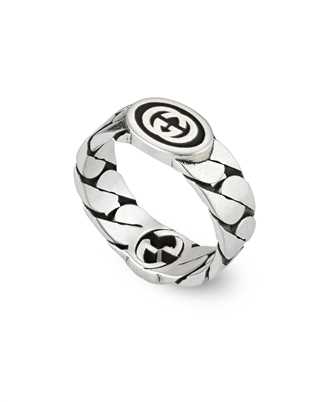 Gucci Jewelry Silver JWL YBC6786560010 GUCCI INTERLOCKING Anello