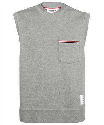 Thom Browne MJV004A J0029 V NECK RINGER Vesta