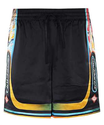 Casablanca M AW25 TR 012 03 SILK SATIN Krtke nohavice