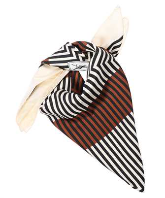 Saint Laurent 732390 3Y001 CARRE COURBE OPTIQUE Scarf