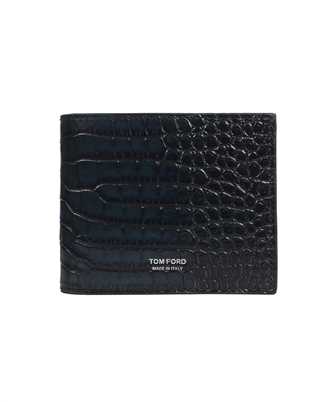 Tom Ford Y0278P LCL168 PRINTED ALLIGATOR T LINE CLASSIC Wallet