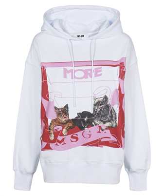 MSGM 3541MDM157 237799 LOGO-PRINT COTTON Hoodie