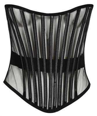 Dolce & Gabbana FB368A FLMFB KIM TULLE WITH BONING Belt