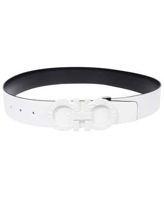 Salvatore Ferragamo 670193 REVERSIBLE AND ADJUSTABLE GANCINI Belt