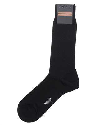 Zegna N5V405800 TEXTURE Socken