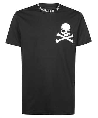 Philipp Plein SADC MTK6828 PJY002N ROUND NECK SKULL&BONES Tričko