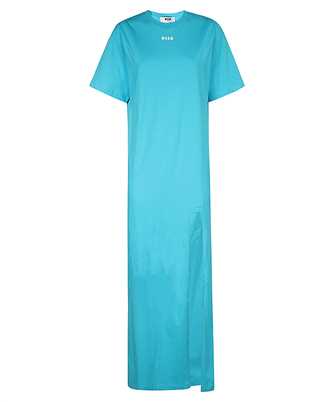 MSGM 3641MDA83 247002 LONG WITH LOGO Dress