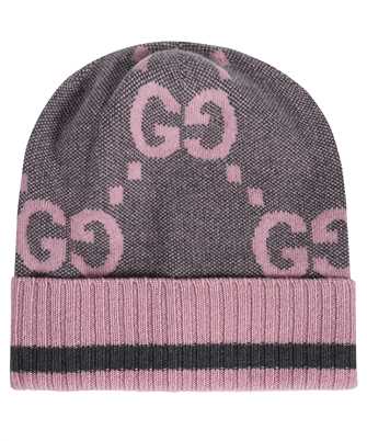Gucci 676827 3G344 GG KNIT CASHMERE Beanie