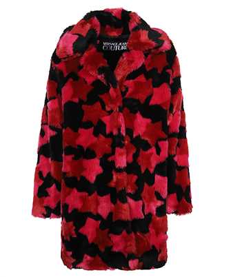 Versace Jeans Couture 75HAT415 U0012 STAR-PRINT BUTTON-UP Coat