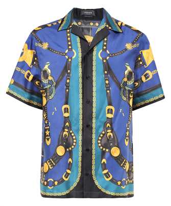 Versace 1003926 1A07425 MEDUSA SADDLE SILK Shirt