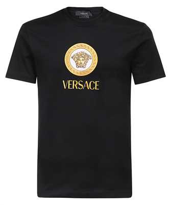 Versace 1008469 1A06059 EMBROIDERED MEDUSA LOGO T-shirt
