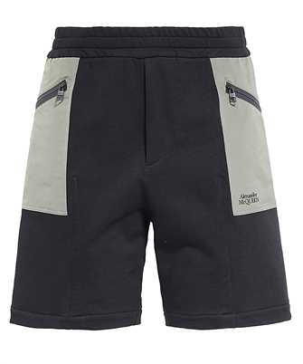 Alexander McQueen 754555 QVX43 TWO-TONE ELASTICATED TRACK Shorts