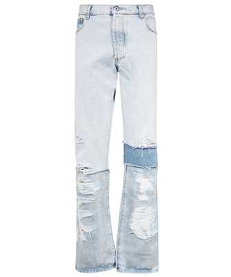 Heron Preston HMYA011S23DEN003 LAYERED REGULAR Jeans