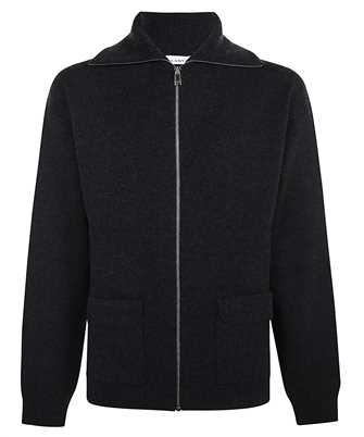 Lanvin RM PO0030 K077 H25 CASHMERE ZIP Sweatshirt