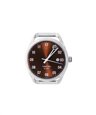 Tom Ford Timepieces TFT002 018 BROWN DIAL 40 MM AUTOMATIC POLISHED STAINLESS STEEL Uhr