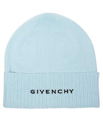 Givenchy BPZ06V P0DB EMBROIDERED-LOGO WOOL Beanie